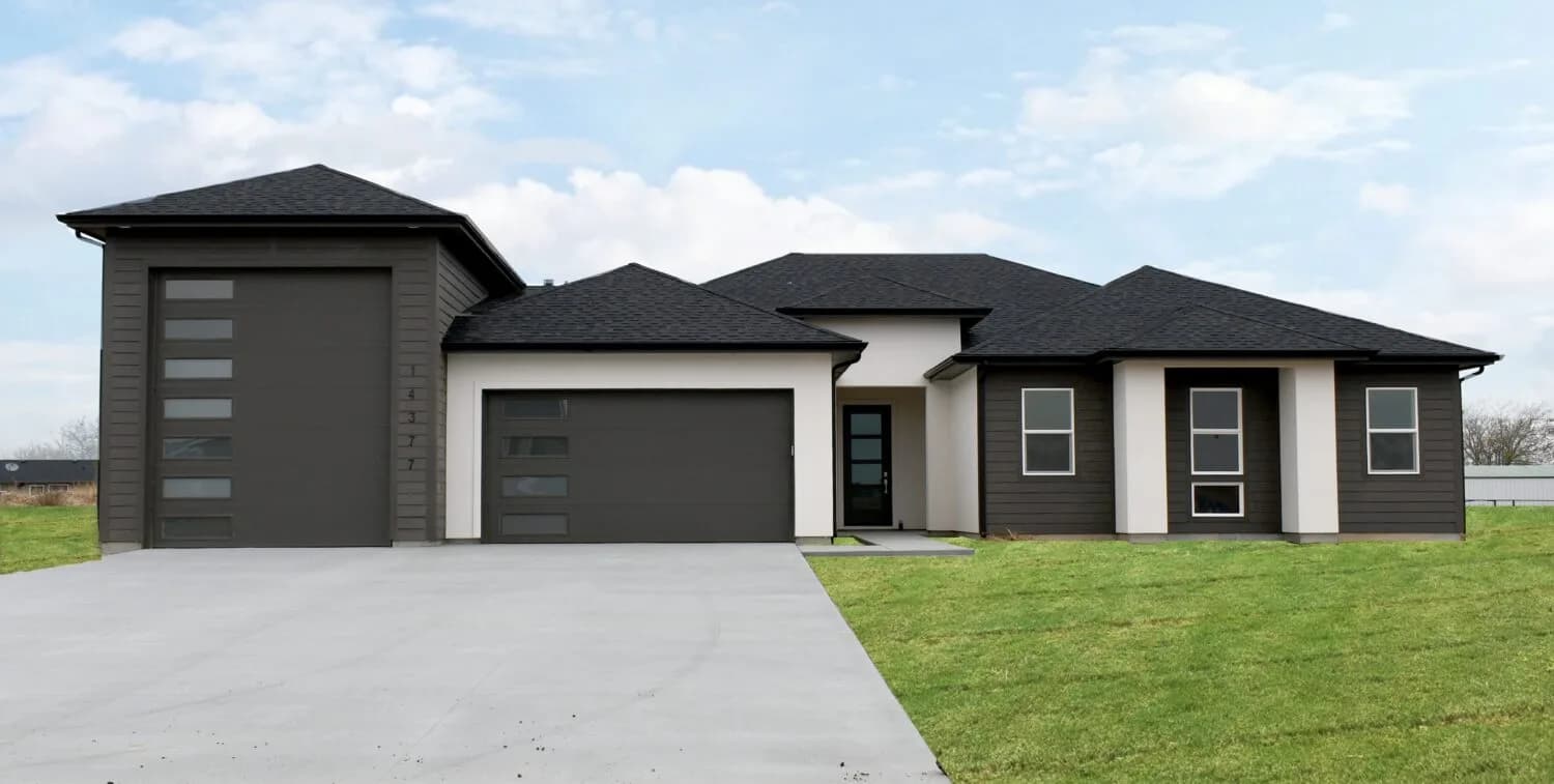 The Maderno custom home exterior